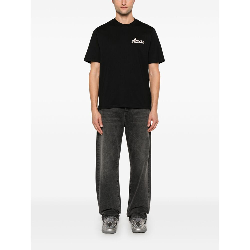 [Amiri] T-shirts Short Sleeve FW26 AMJYTE1146  BLACK