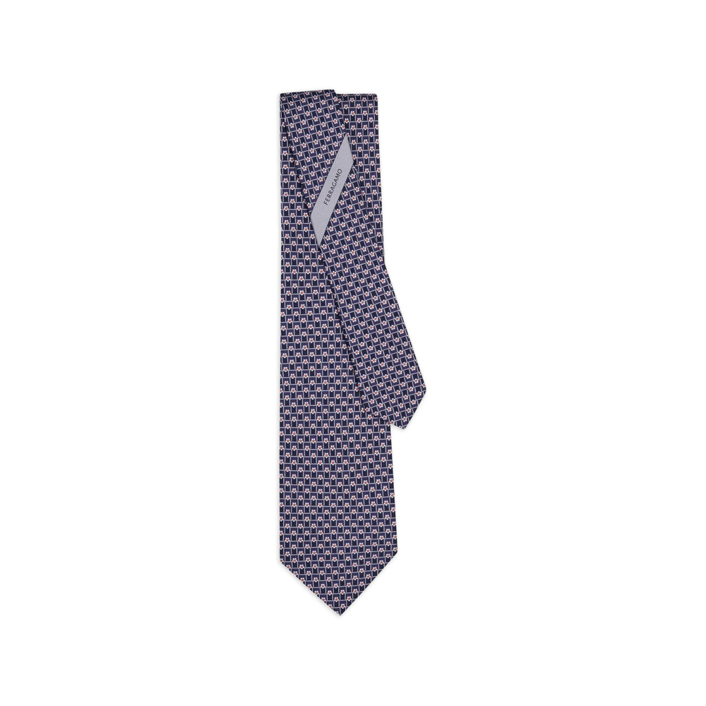 [Ferragamo] Tie FW26 351469 0795136 BLUNA