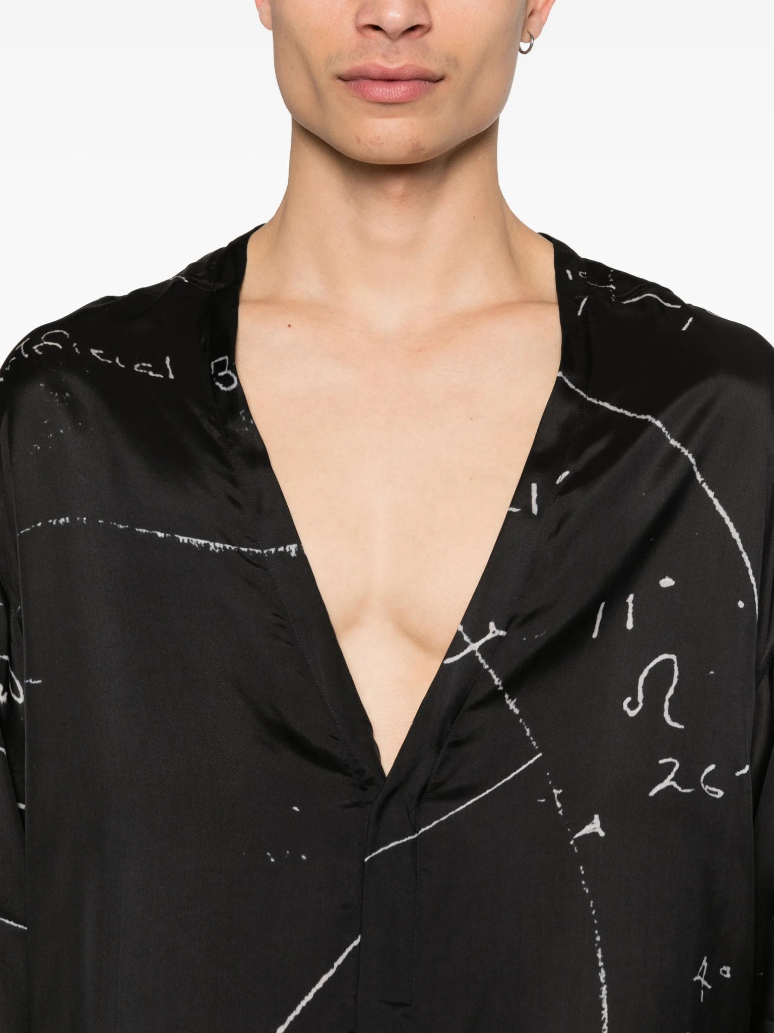 [Rick Owens] Shirts Long Sleeve SS26 RU01F2295KP10911