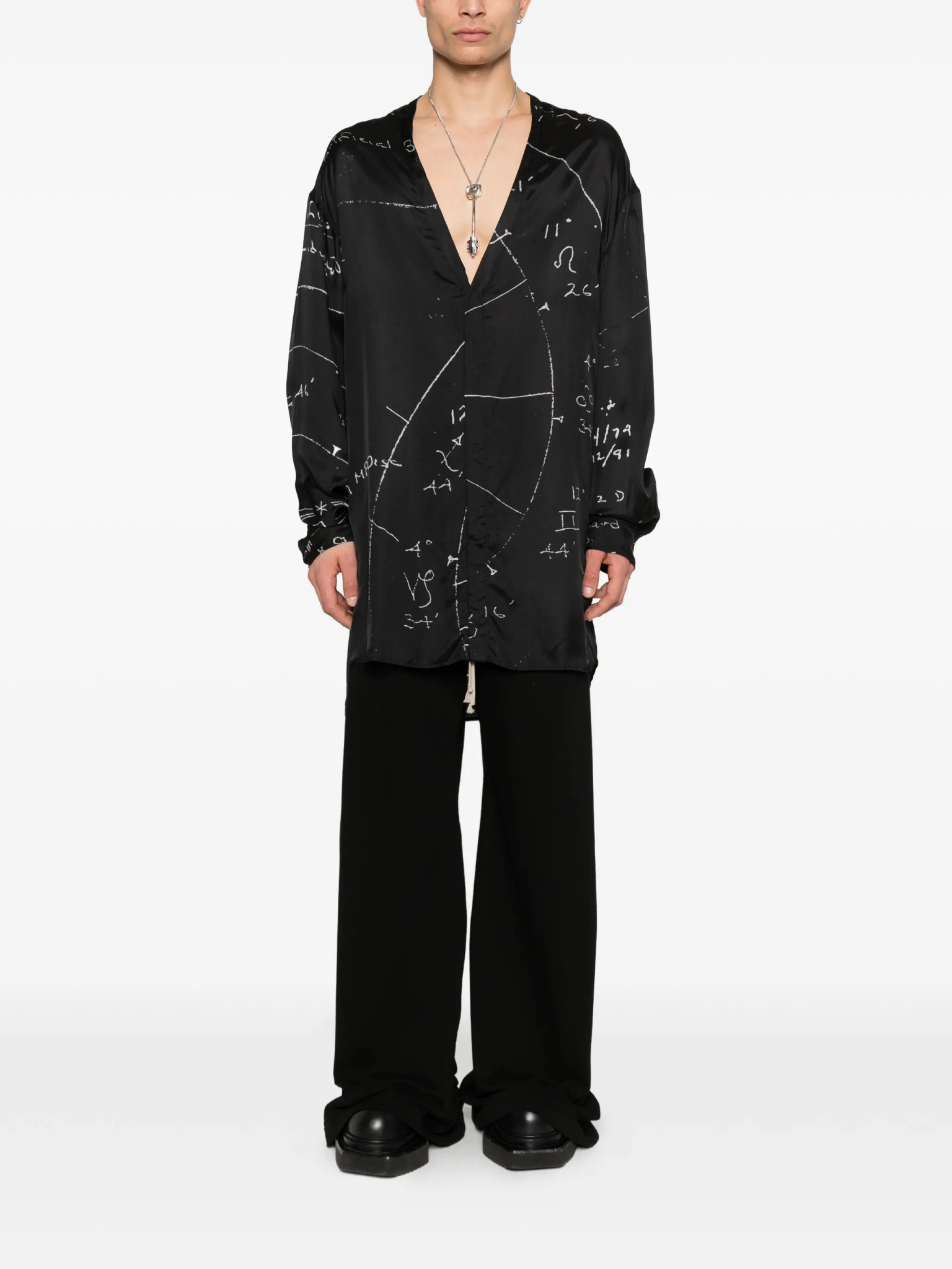 [Rick Owens] Shirts Long Sleeve SS26 RU01F2295KP10911