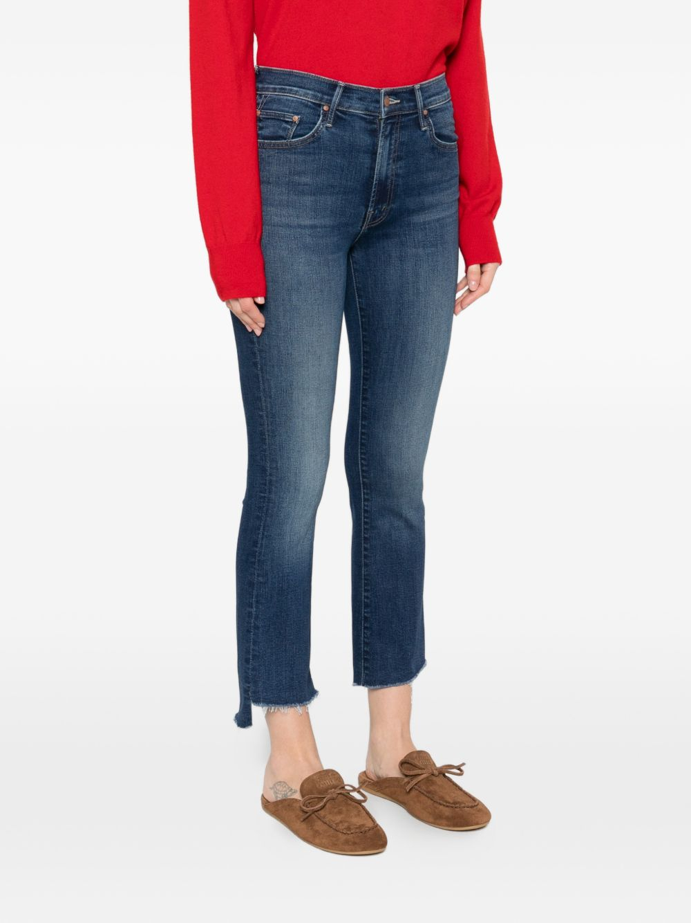 [Mother] Jeans SS26 1157 2104 THE INSIDER CROP STEP FRAY TBM3