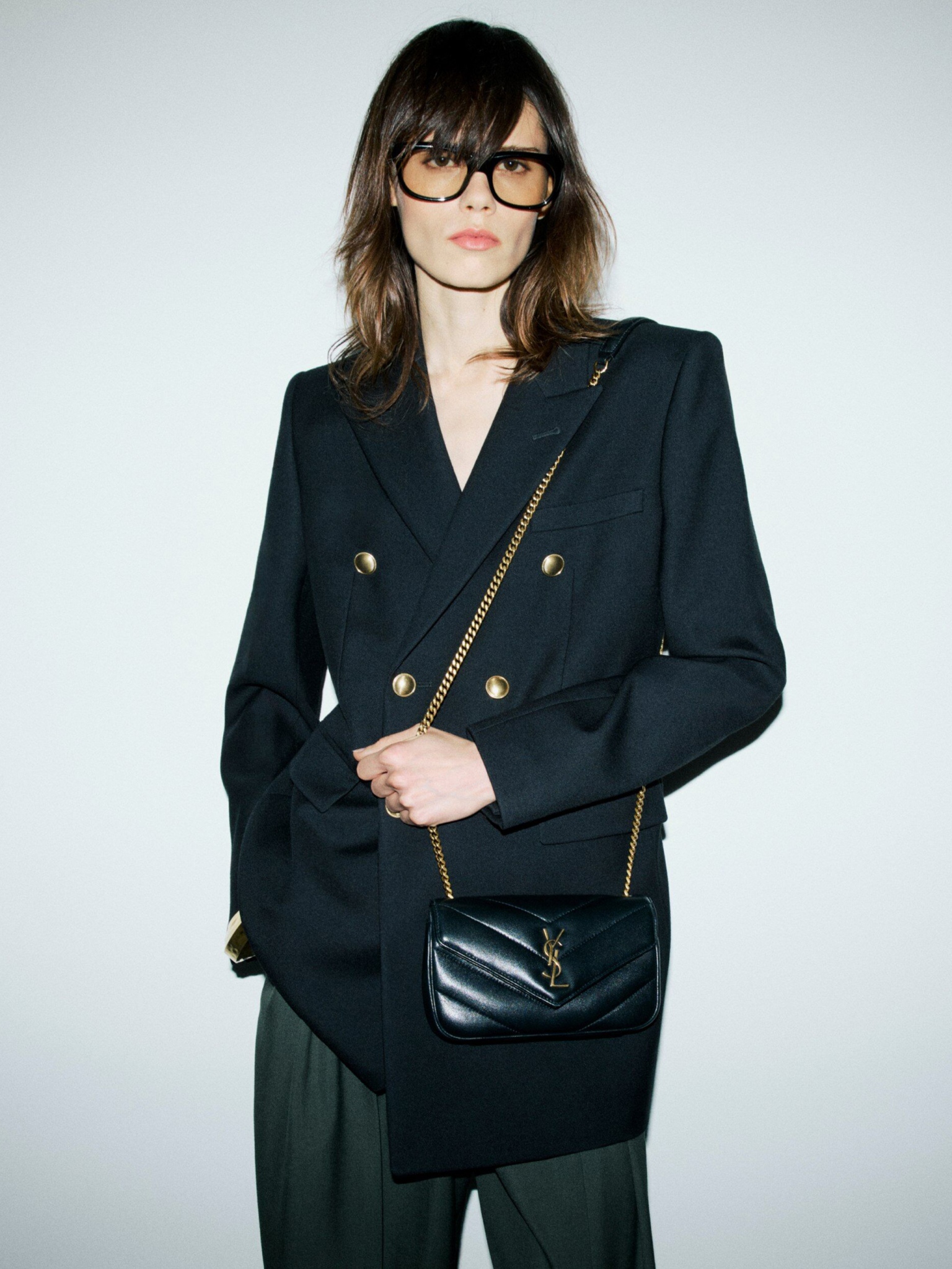 [Saint Laurent] Shoulder bag FW26 821749AAEAX1000