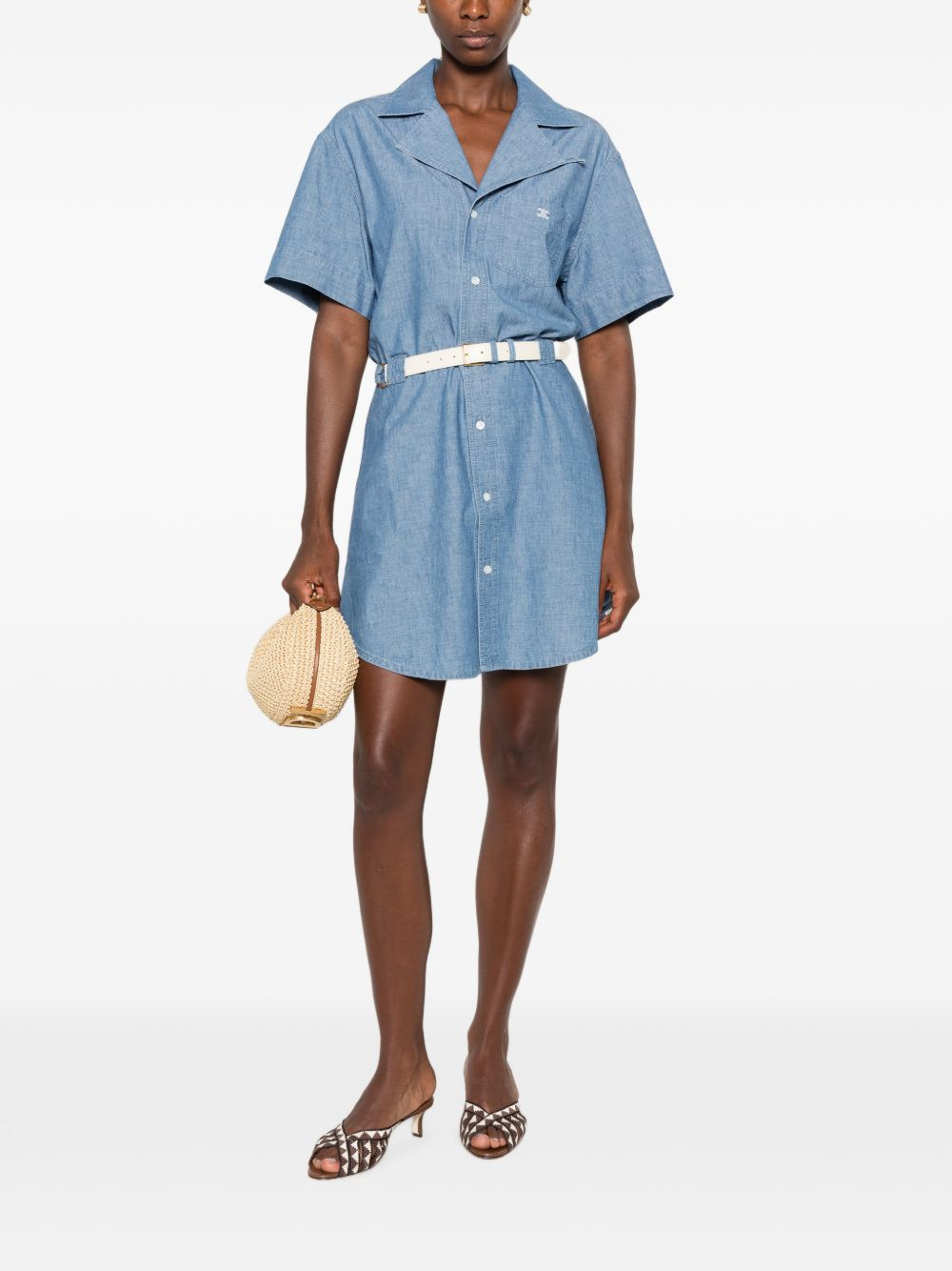 [Celine] Short sleeve dress FW26 RR0MB2N68GGG4