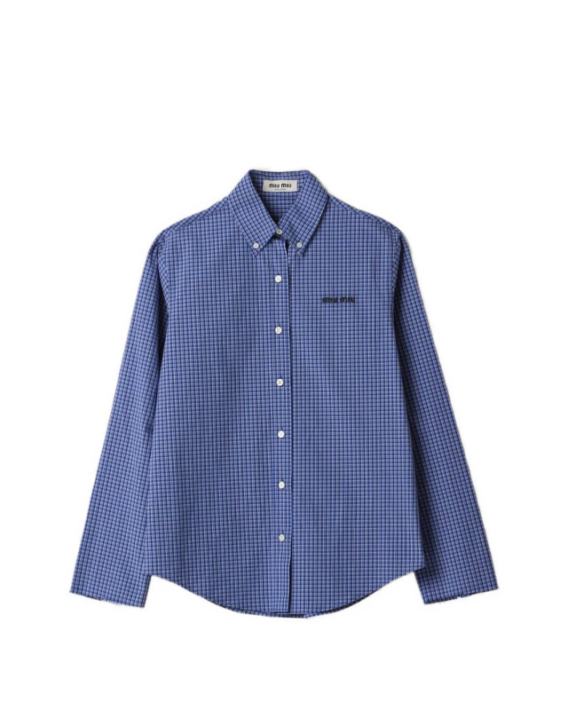 [Miu Miu] Shirts Long Sleeve FW26 MK1842142KF0013