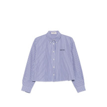 [Miu Miu] Shirts Long Sleeve FW26 MK2047195DF098Z