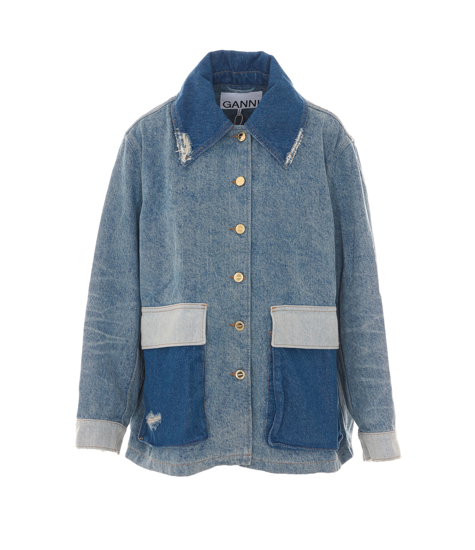 [GANNI] Denim Jacket SS26 A1010179567