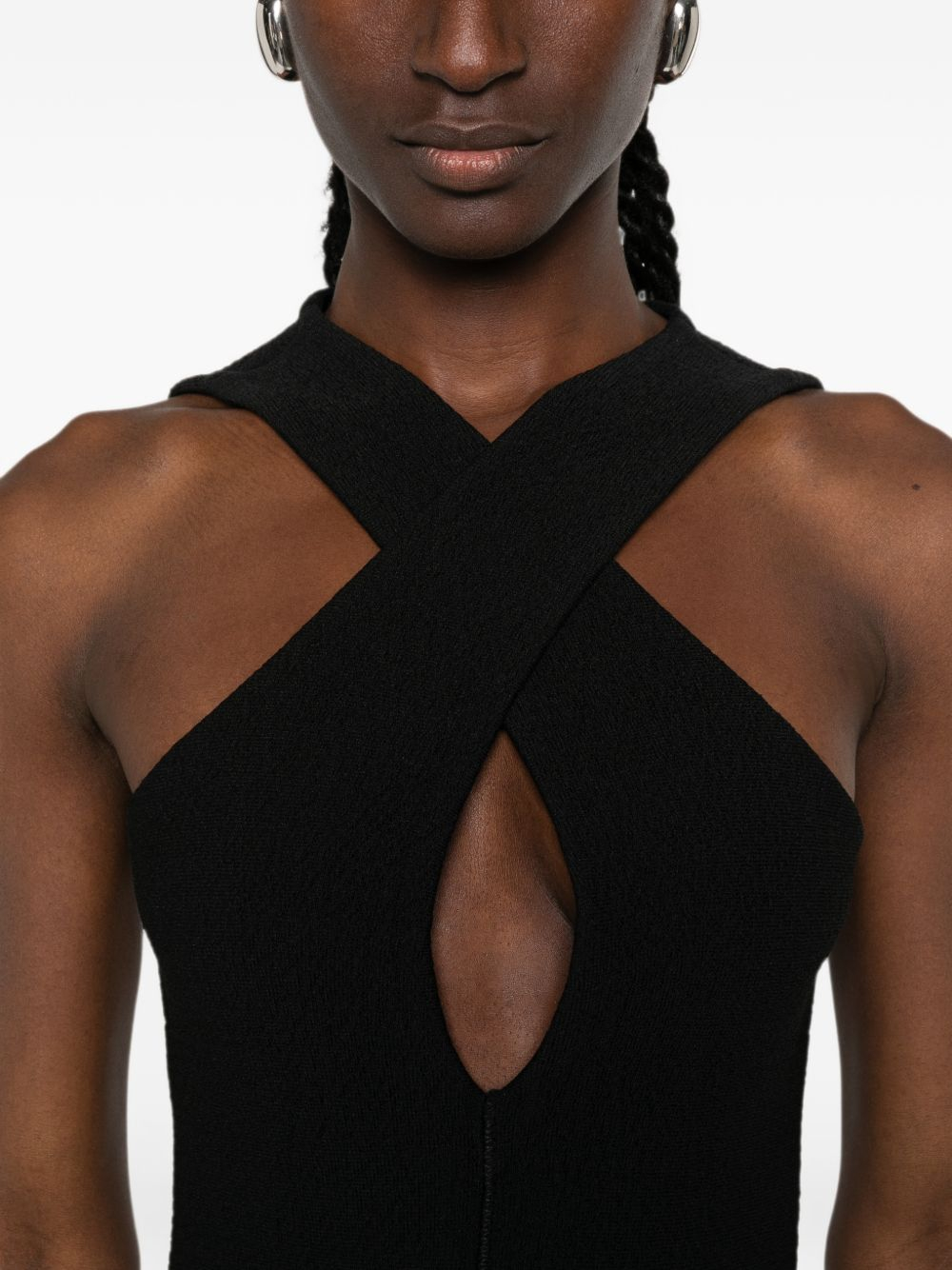 [Alaia] Sleeveless dress FW26 AA9R3116K212D995