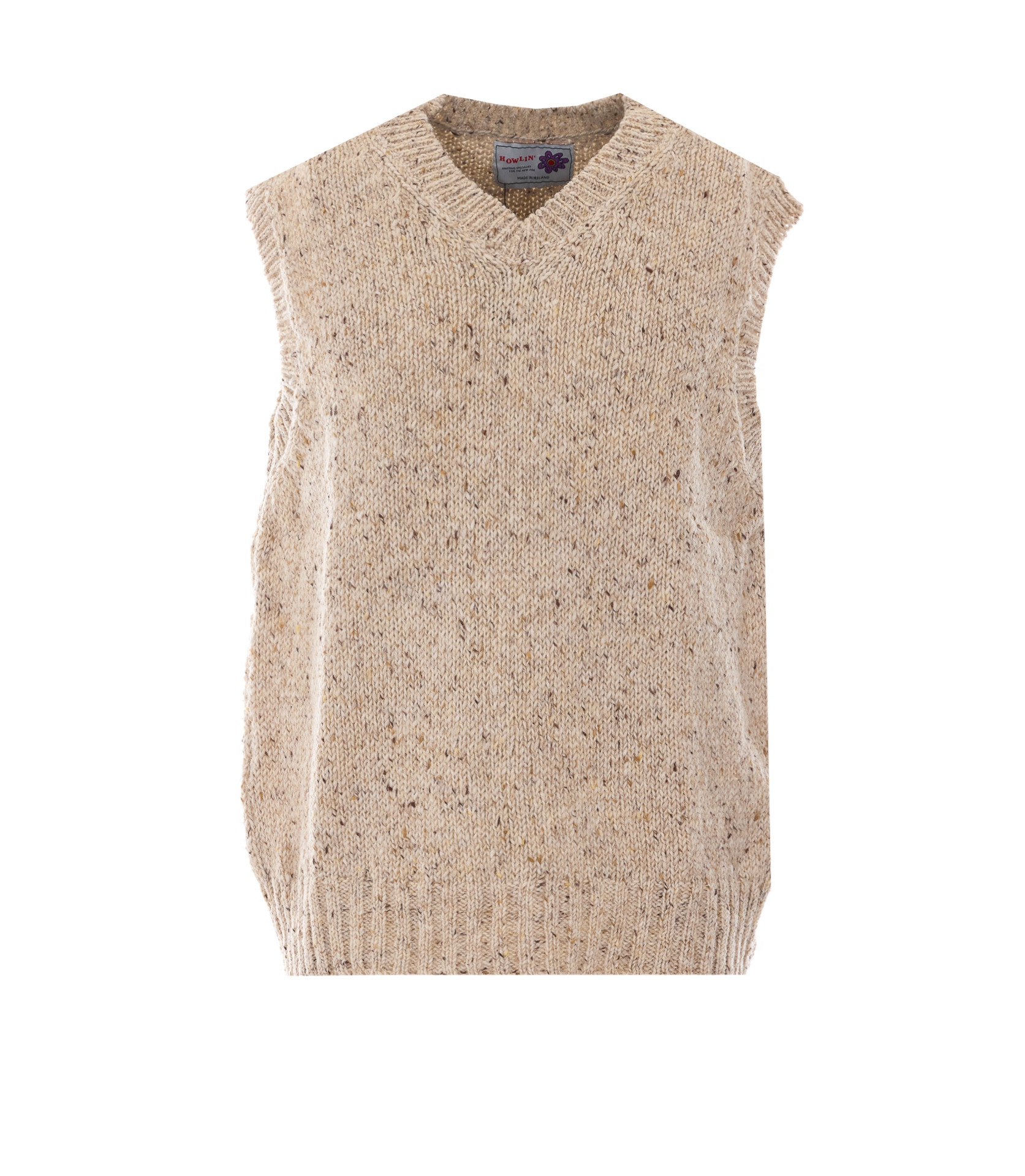 [Howlin] Vest SS26 COSMIC SPIELEBEIGE