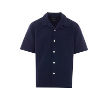 [Howlin] Shirts Short Sleeve SS26 COCKTAIL SHIRT CRISPY SEERSUCKERNAVY