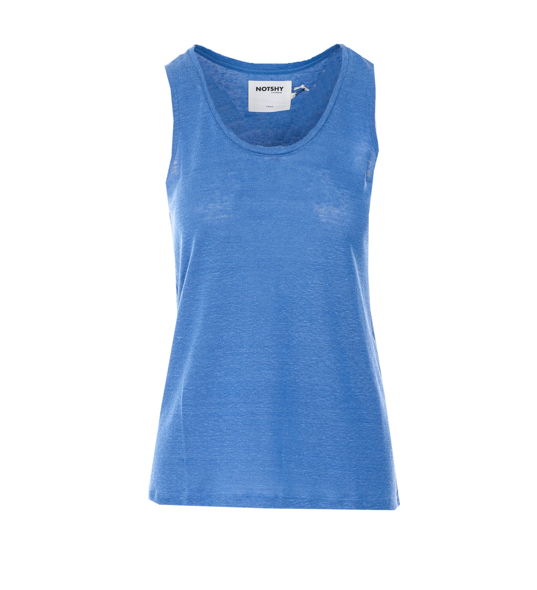 [NOT SHY] Tank top SS26 NF8G000LIP000BLUE JEAN