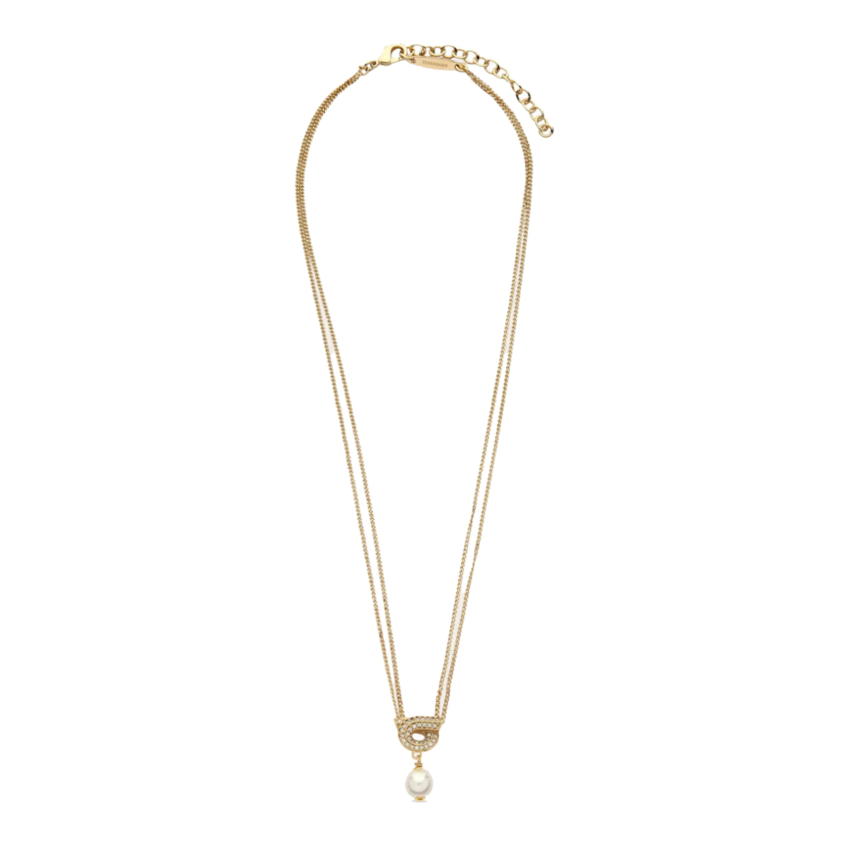 [Salvatore Ferragamo] Bracelet SS26 776608760783ORO PERLA