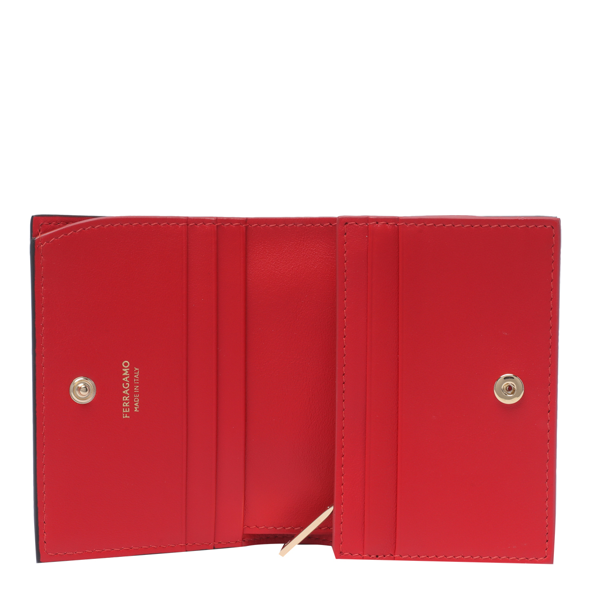 [Salvatore Ferragamo] Clutch bag FW26 770769220627NERO/FLAME RED