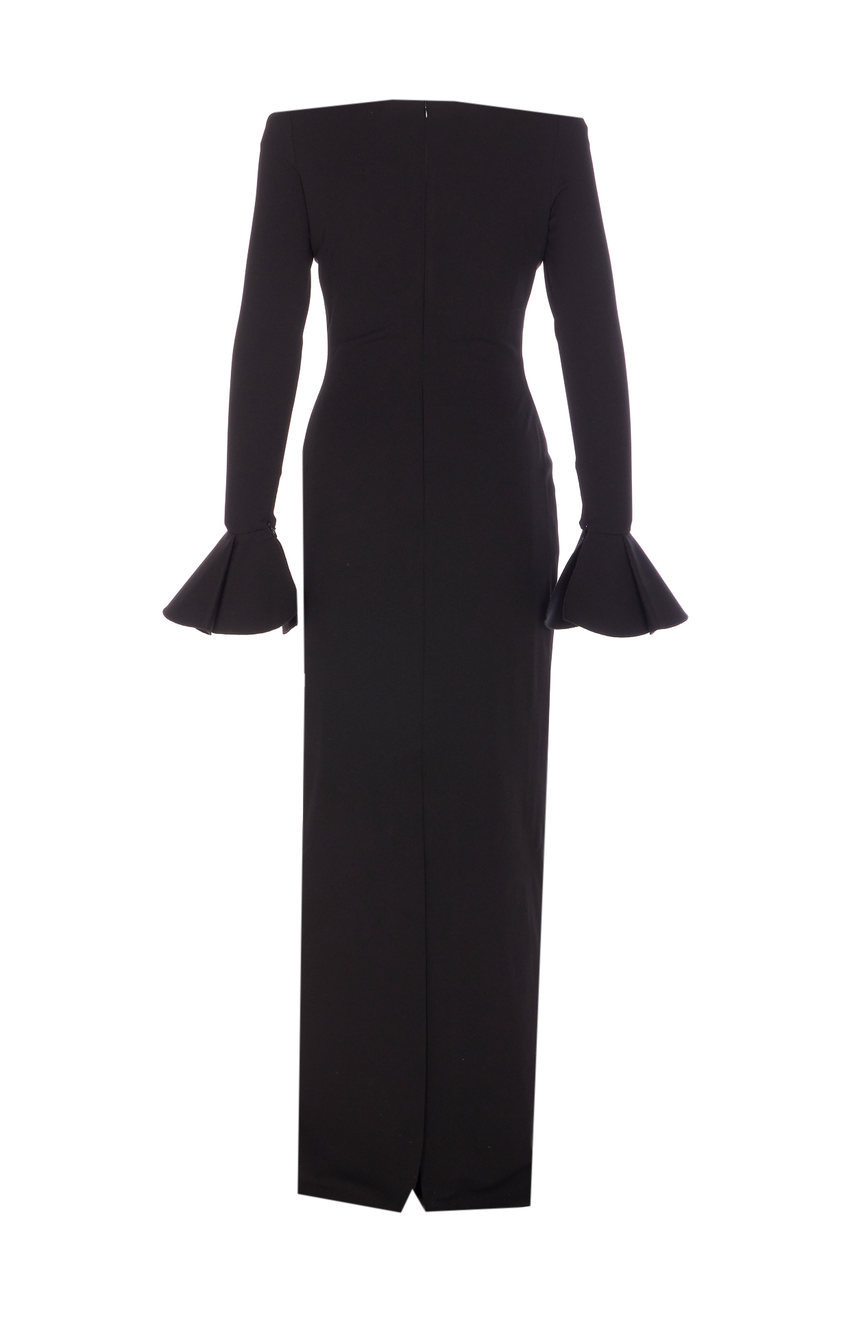 [Solace London] Long sleeve dress SS26 OS46053BLACK