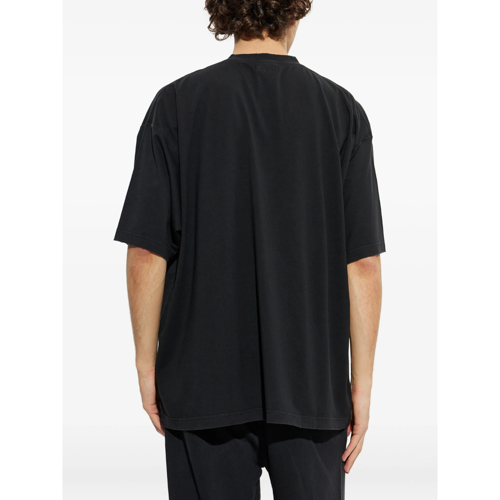 [Vetements] T-shirts Short Sleeve FW26 MH27TR189B  BLACK