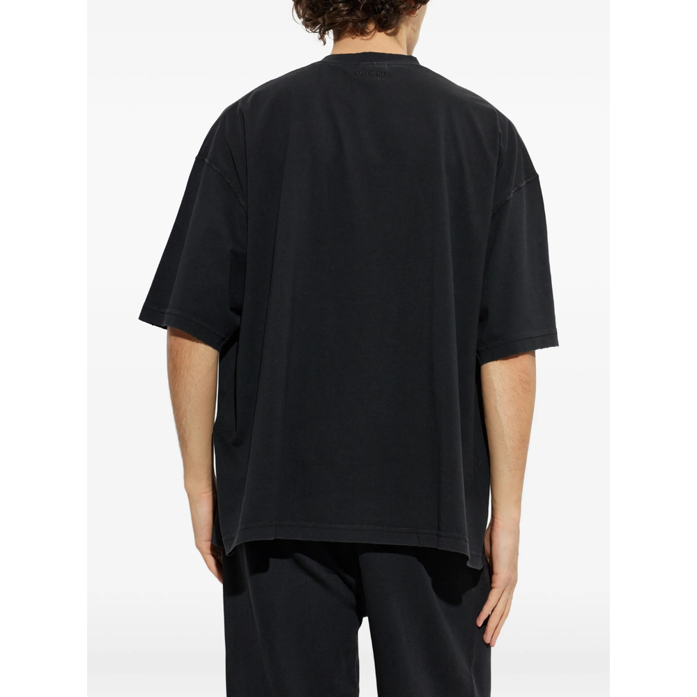 [Vetements] T-shirts Short Sleeve FW26 MH27TR197B  BLACK