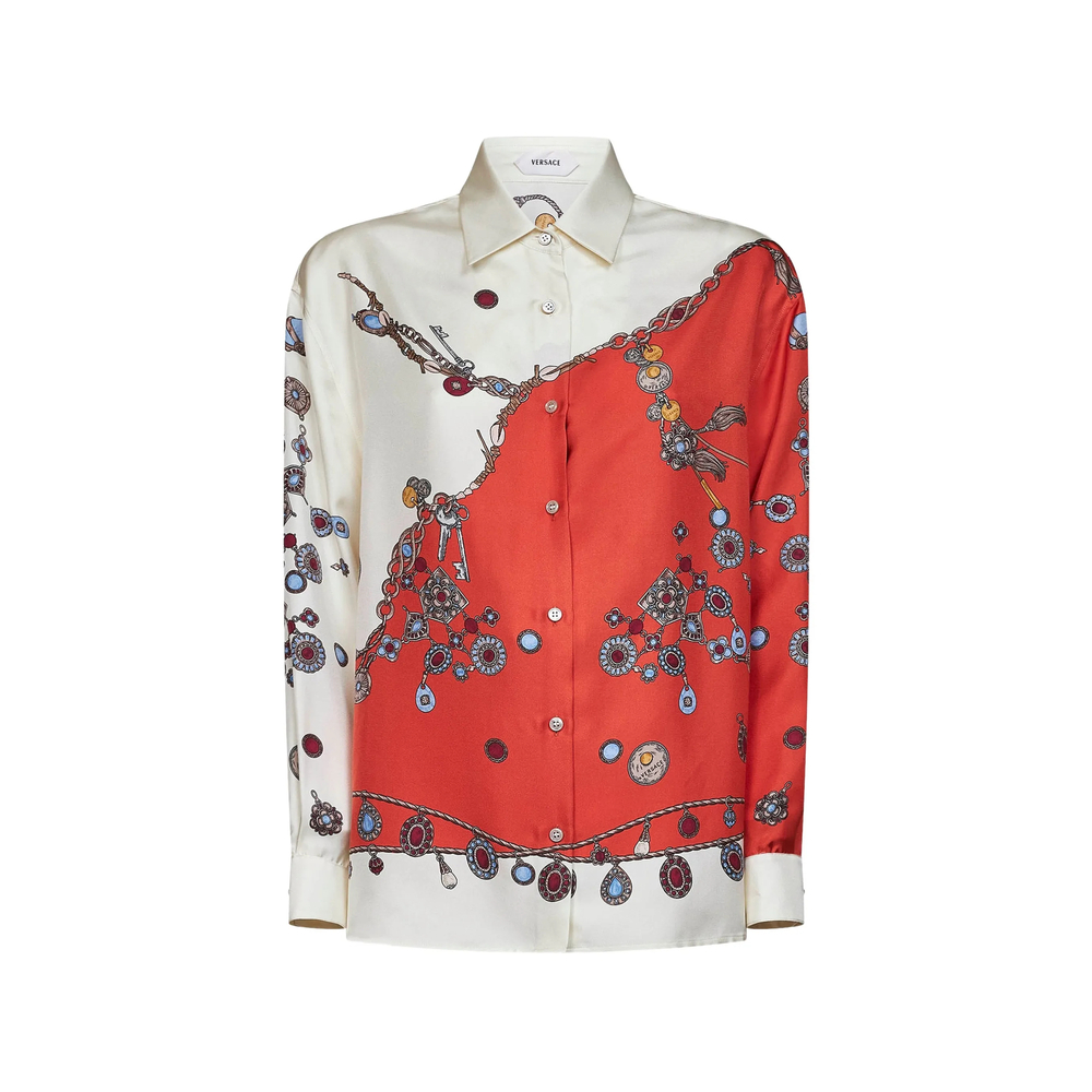 [Versace] Shirts Long Sleeve FW26 1A18682 1025686 5O360