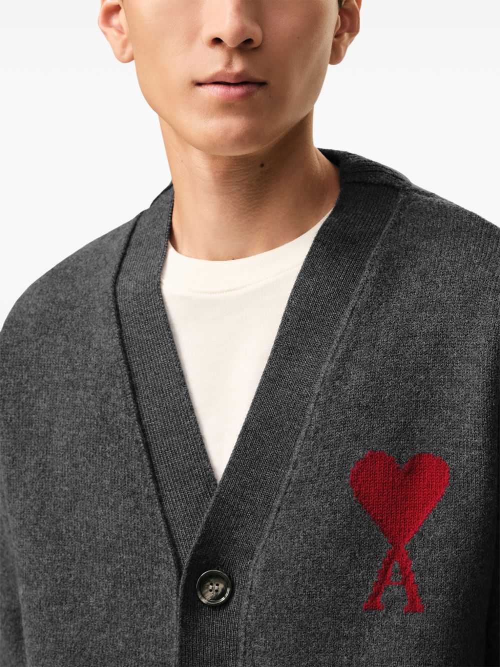 [Ami Paris] Cardigan FW26 UKC367018084