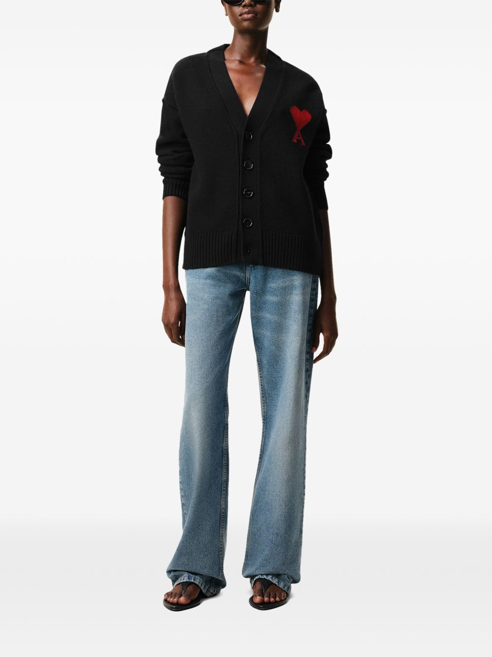 [Ami Paris] Cardigan FW26 UKC367018009