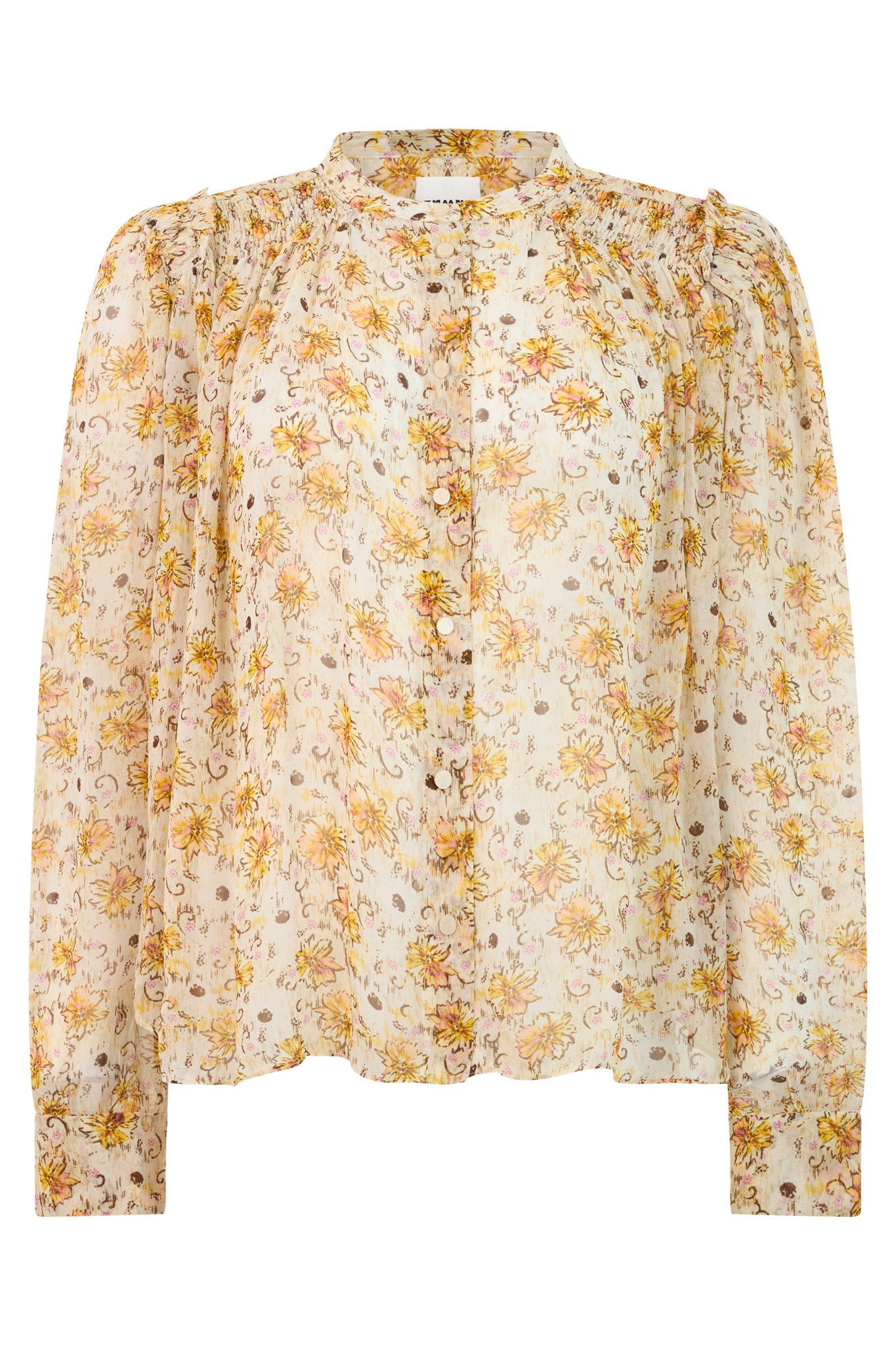 [Marant Etoile] Shirts Long Sleeve FW26 26AHT0947FAD3J01E_LWEC