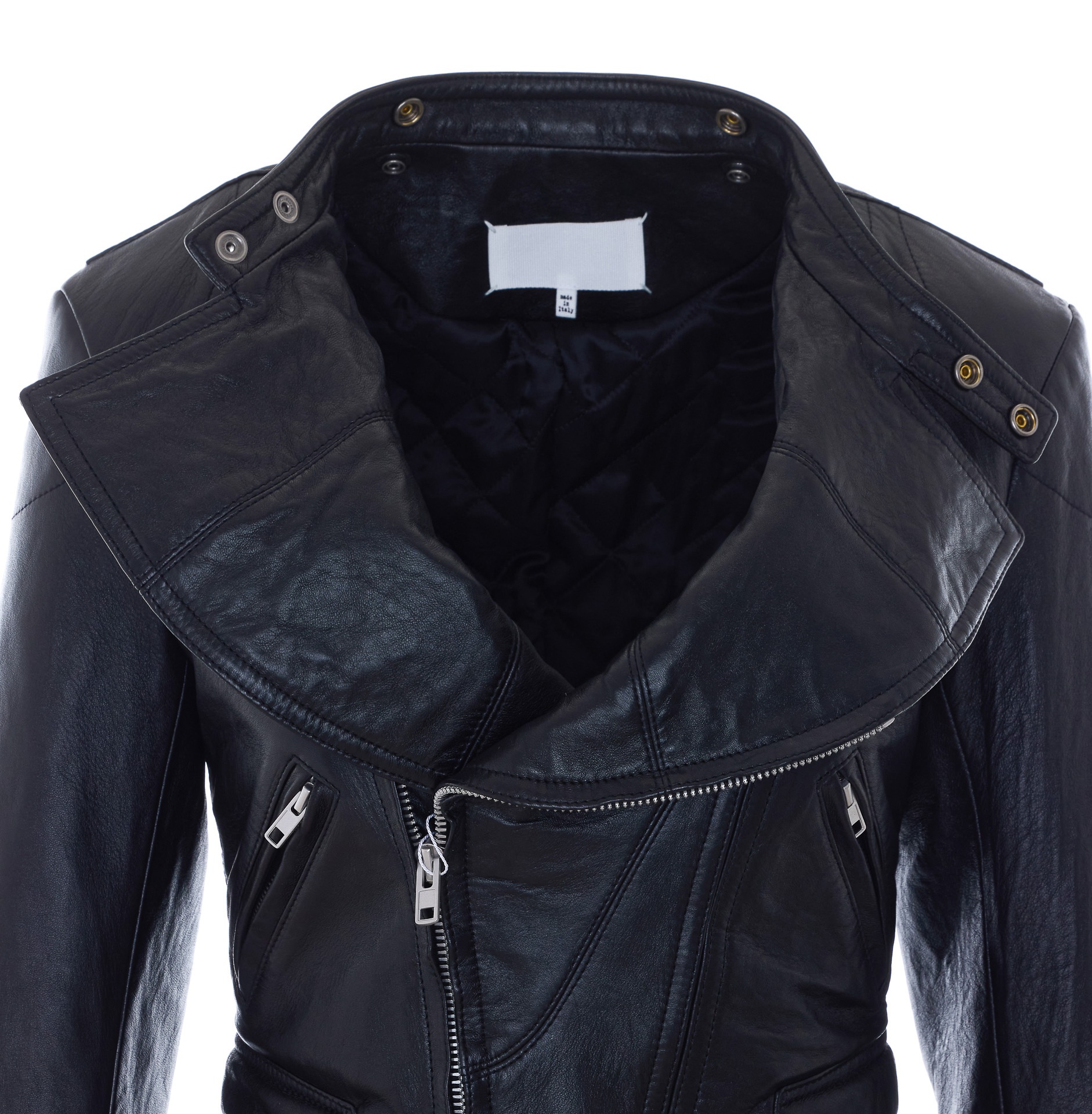 [Maison Margiela] Leather Jacket SS26 S29AM0413M07029900
