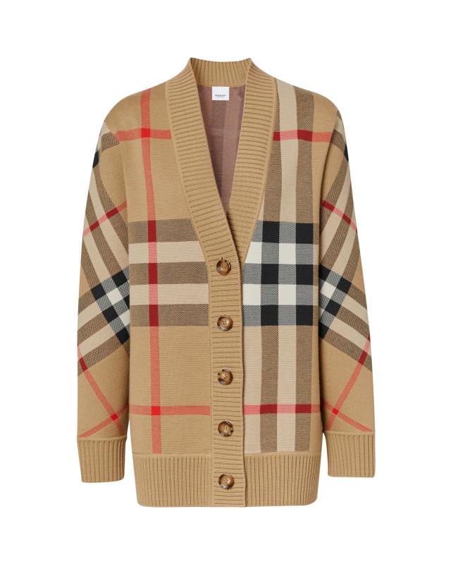 [Burberry] Cardigan FW26 8039153A7026 ARCHIVE BEIGE