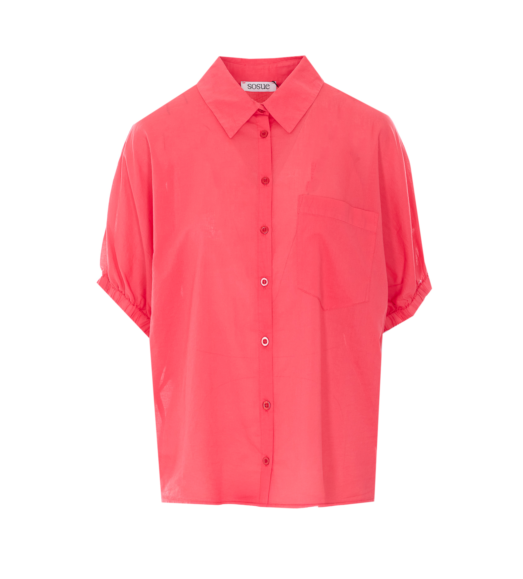 [SOSUE] Shirts Short Sleeve SS26 MS1219RED