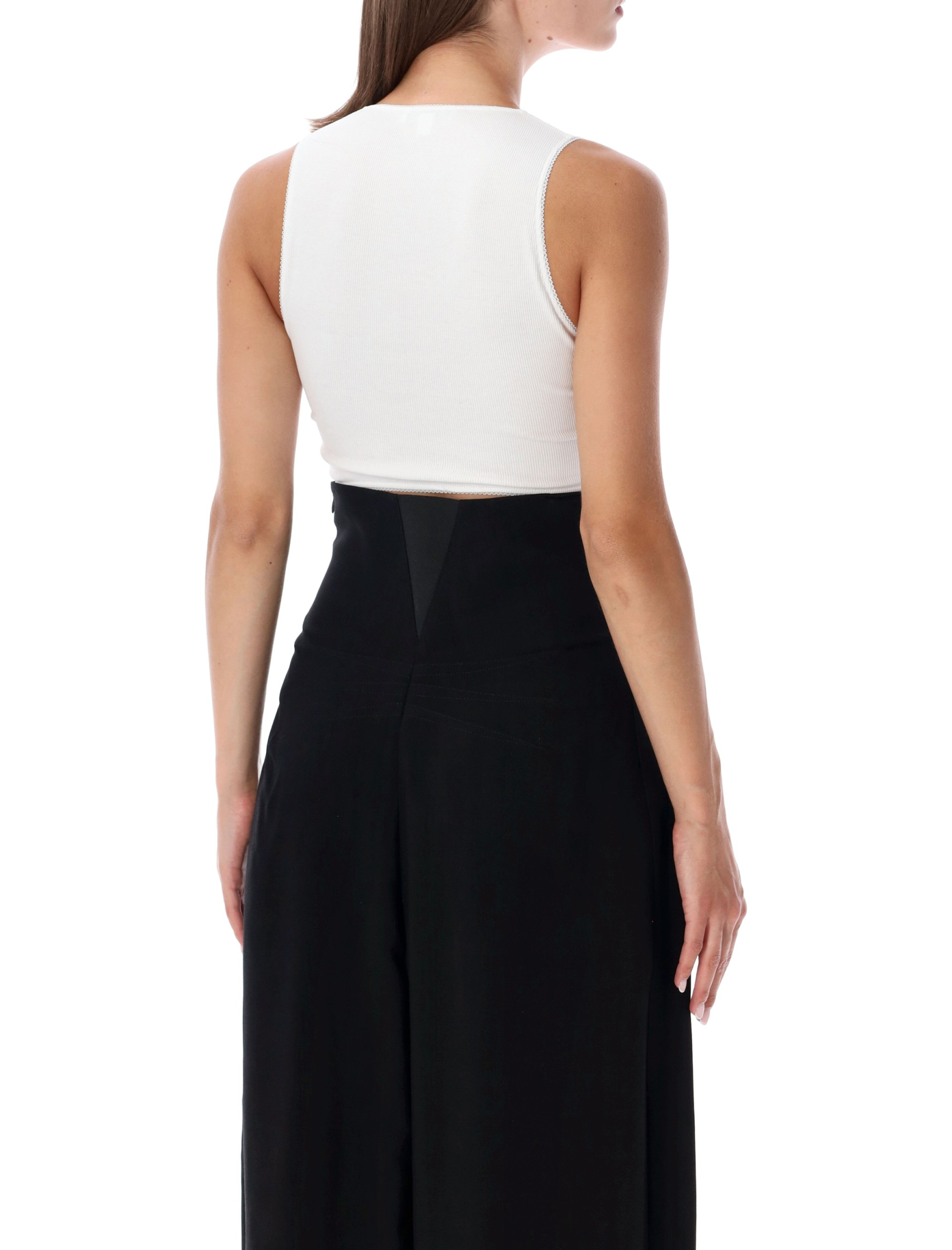 [Alaia] Tank top FW26 AA9H1547J085D000