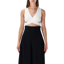 [Alaia] Tank top FW26 AA9H1547J085D000