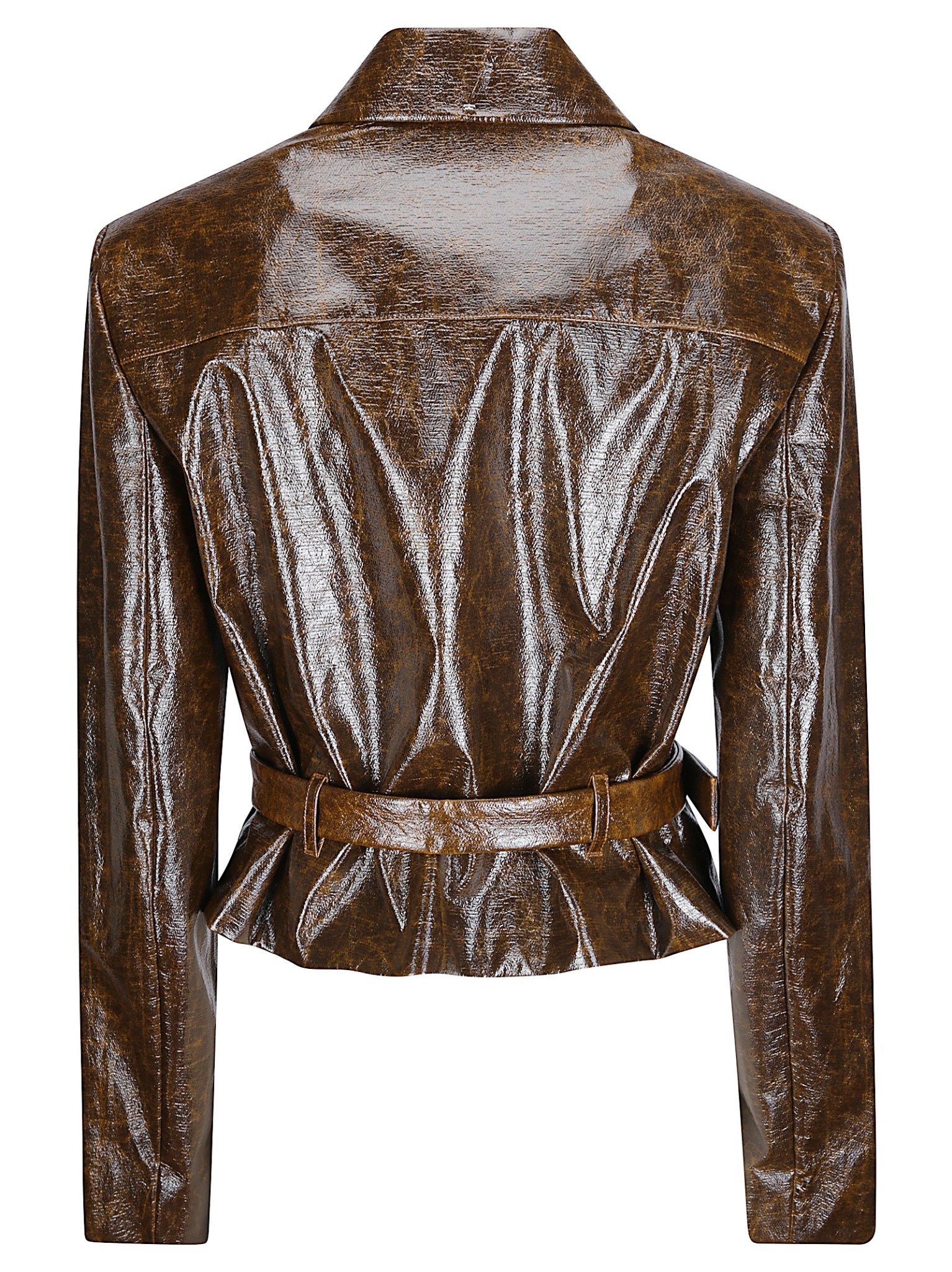 [SPORTMAX] Leather Jacket FW26 2622046051600 001