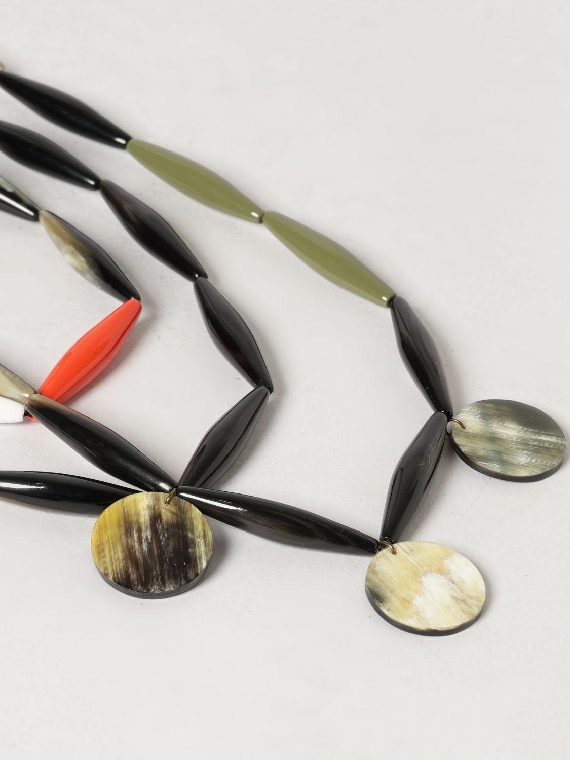 [ALLUJEWELS] Necklace SS26 COLLANA CORNO MULTIFILO UNICO