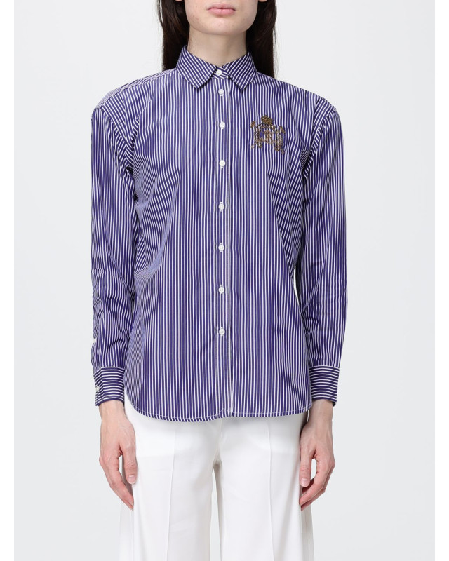 [LAUREN RALPH LAUREN] Shirts Long Sleeve SS26 200P03513 001
