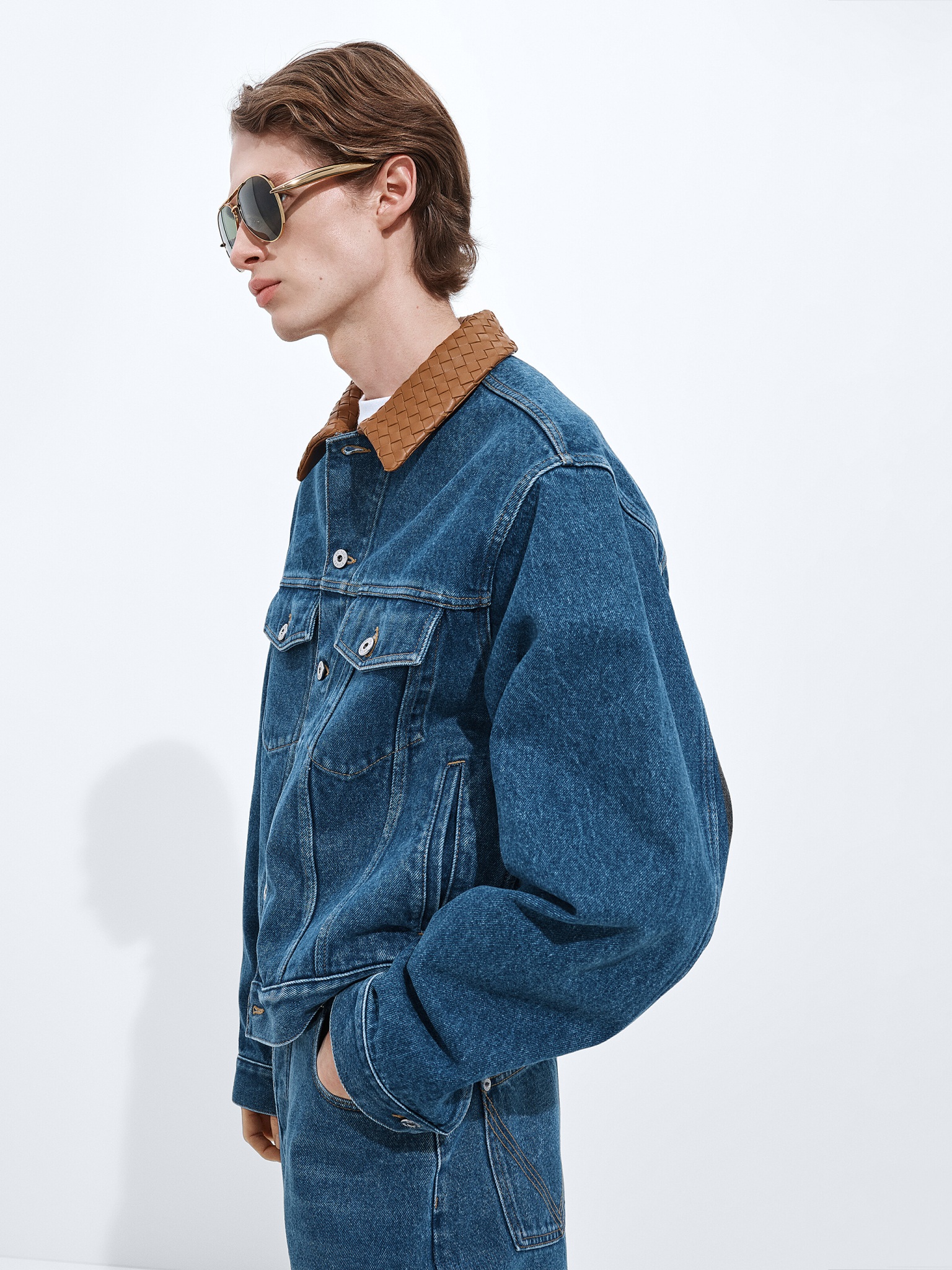 [Bottega Veneta] Denim jacket SS26 862600V69P04300