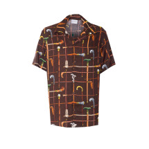 [DROLE DE MONSIEUR] Shirts Short Sleeve SS26 SH230VI033BN