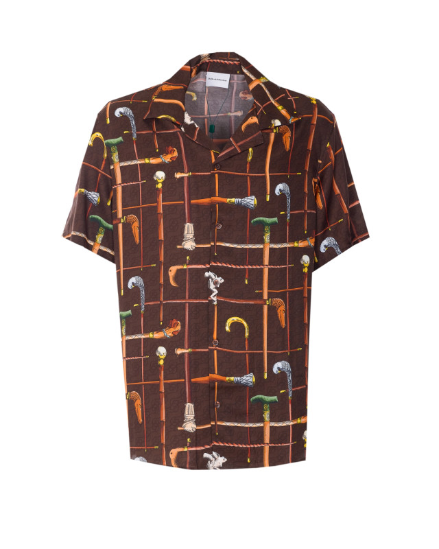 [DROLE DE MONSIEUR] Shirts Short Sleeve SS26 SH230VI033BN