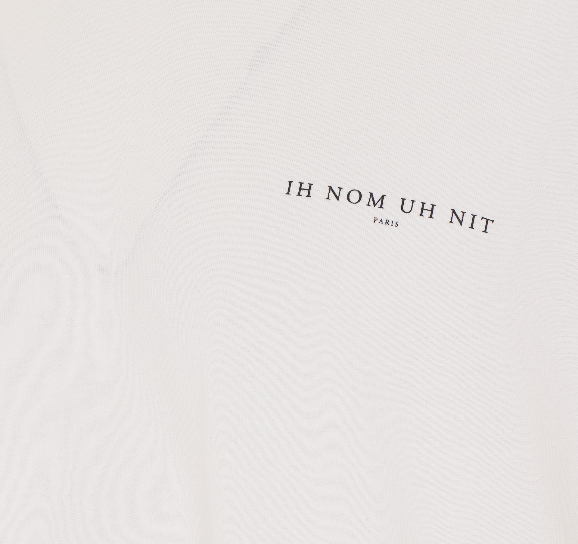 [Ih Nom Uh Nit] T-shirts Short Sleeve SS26 NUS26225081