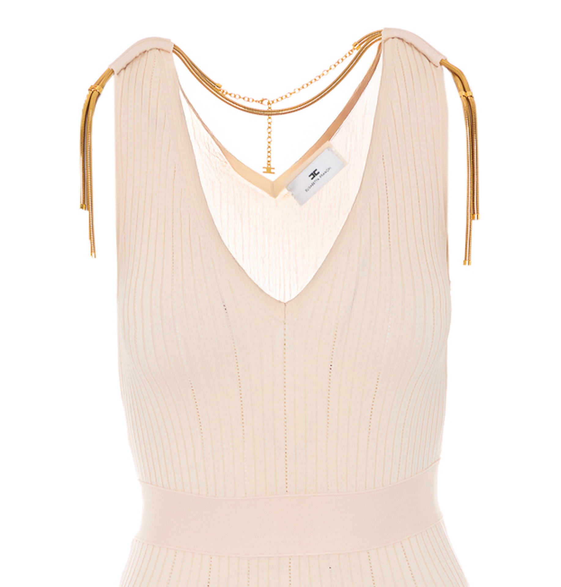 [ELISABETTA FRANCHI] Sleeveless dress SS26 AM18S61E2193