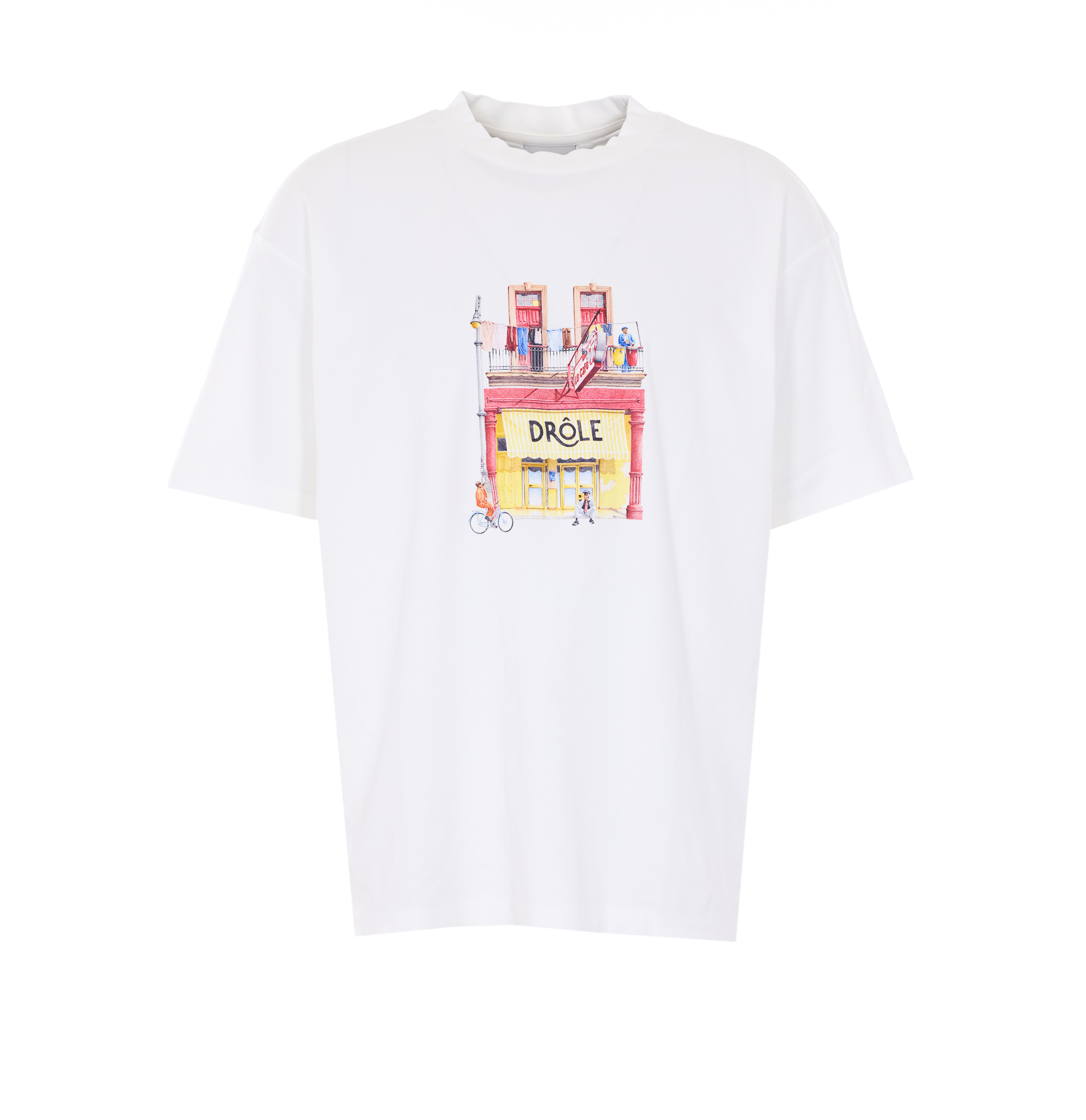 [DROLE DE MONSIEUR] T-shirts Short Sleeve SS26 TS307CO002OW