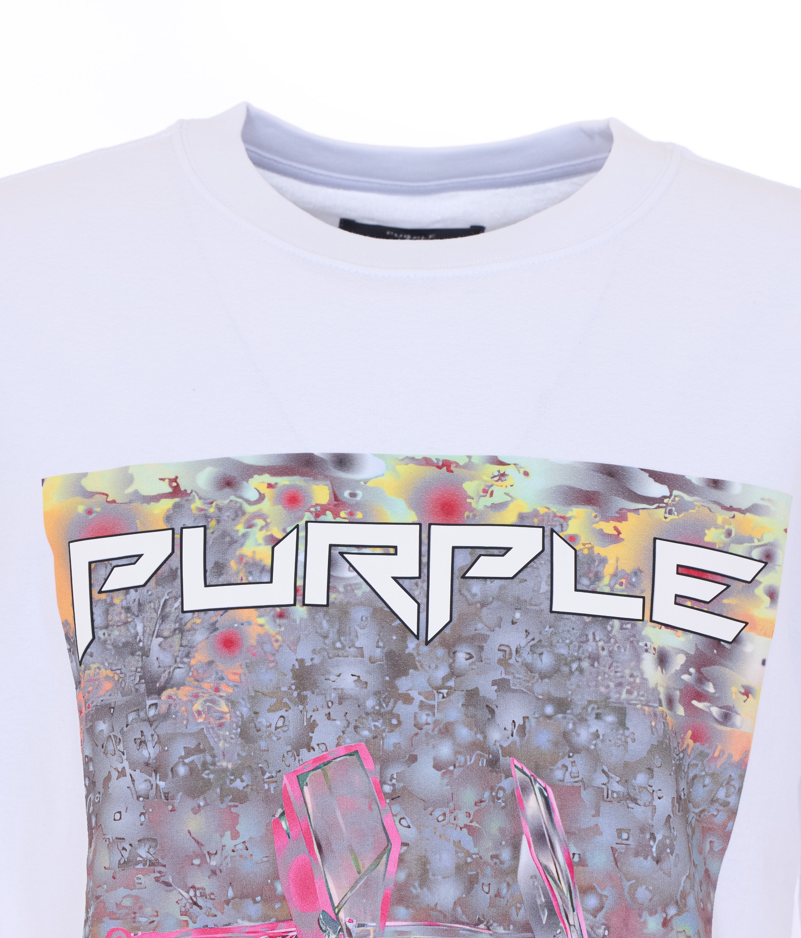 [Purple Brand] T-shirts Short Sleeve SS26 P104TBDS226WHITE