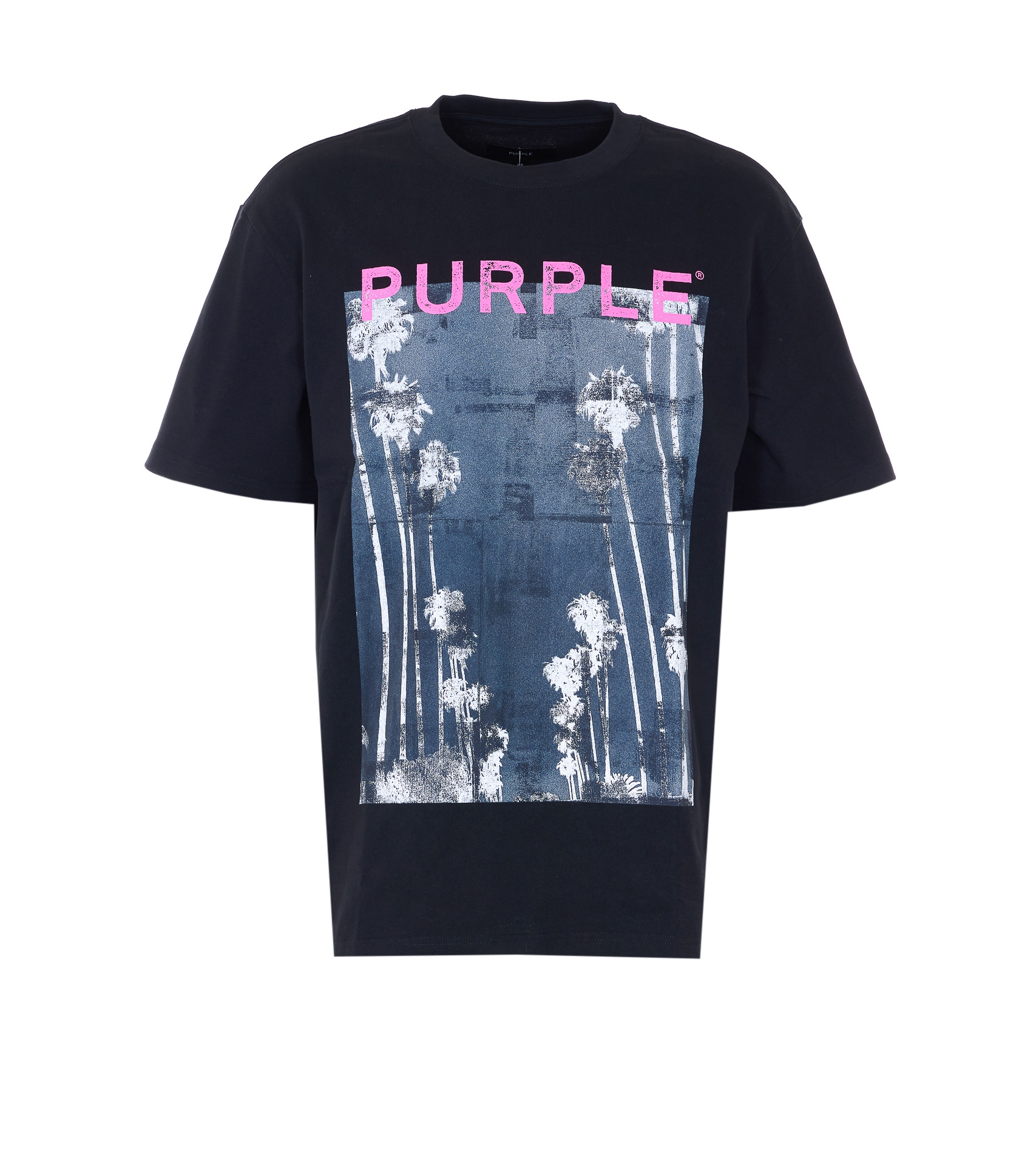 [Purple Brand] T-shirts Short Sleeve SS26 P117HBDC226BLACK
