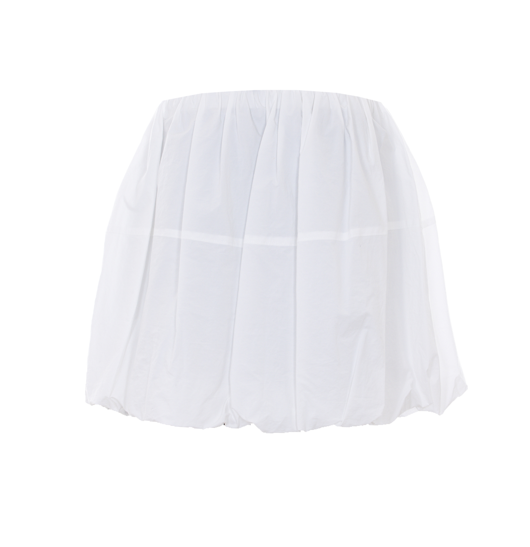 [Eleh] Mini skirt SS26 0150BIANCO