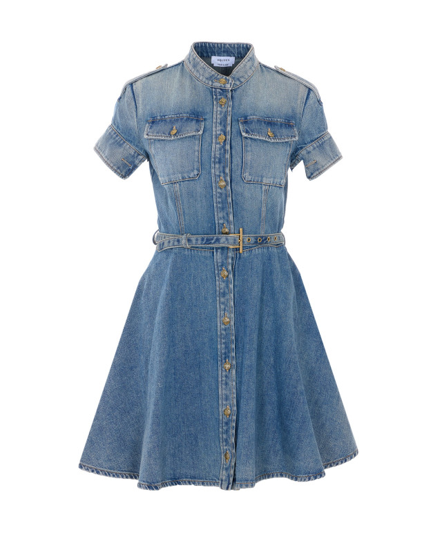 [Alexander McQueen] Short sleeve dress SS26 857116QMAD14383