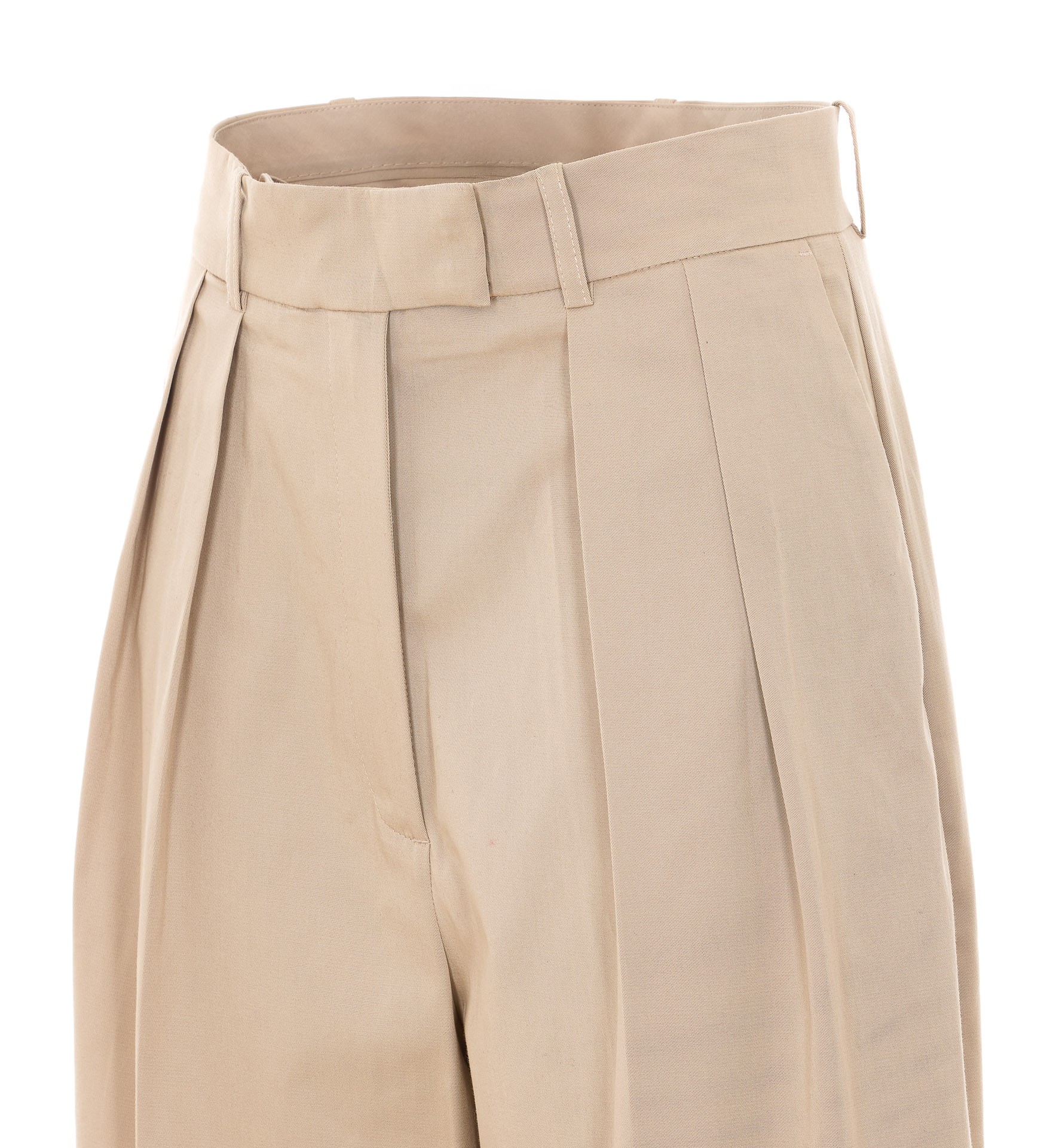 [Anine Bing] Trousers SS26 A0311798BGI1BEIGE