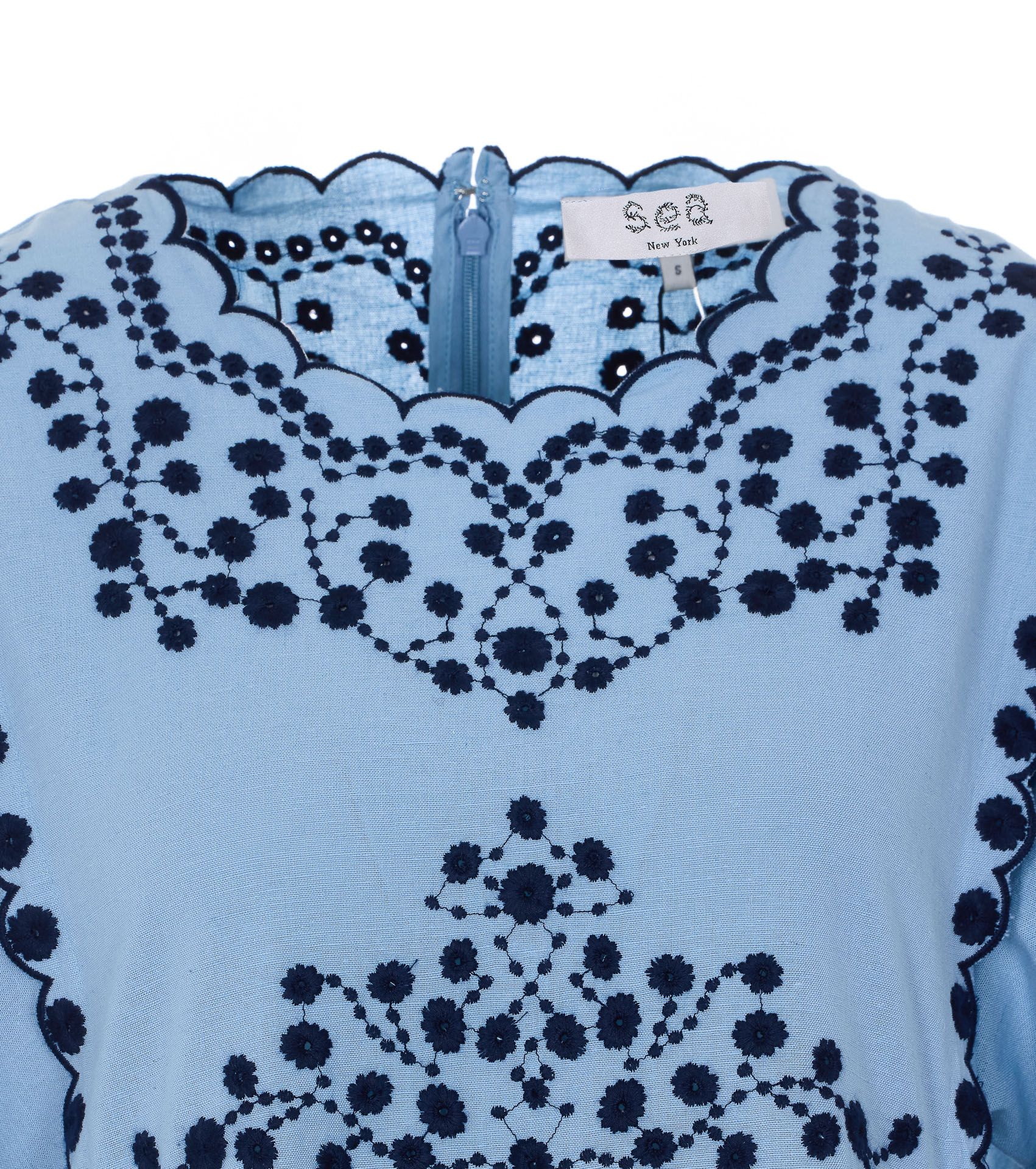 [SEA NY] Long sleeve dress SS26 114BLUE