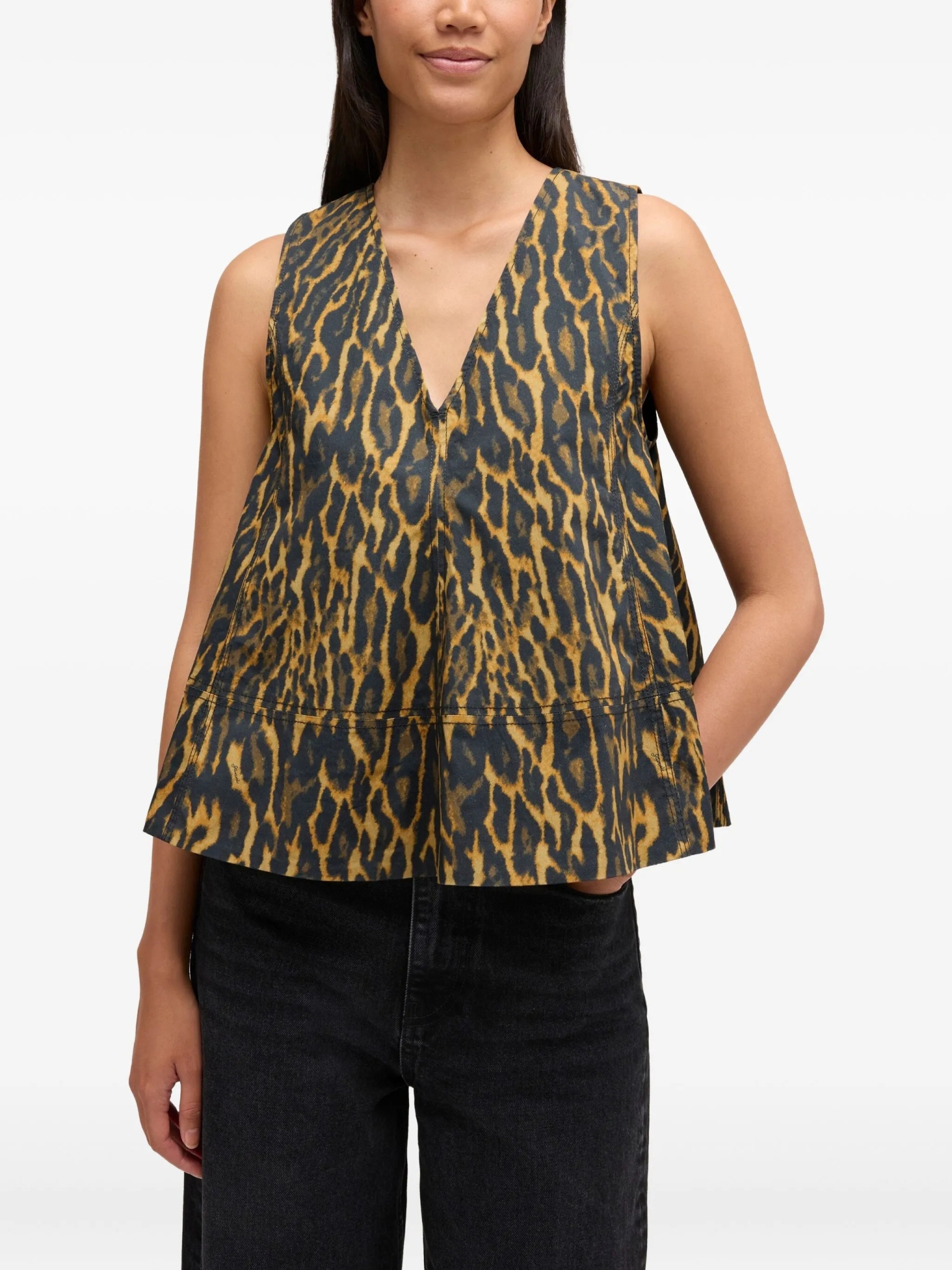 [GANNI] T-shirts Sleeveless SS26 A1040087894