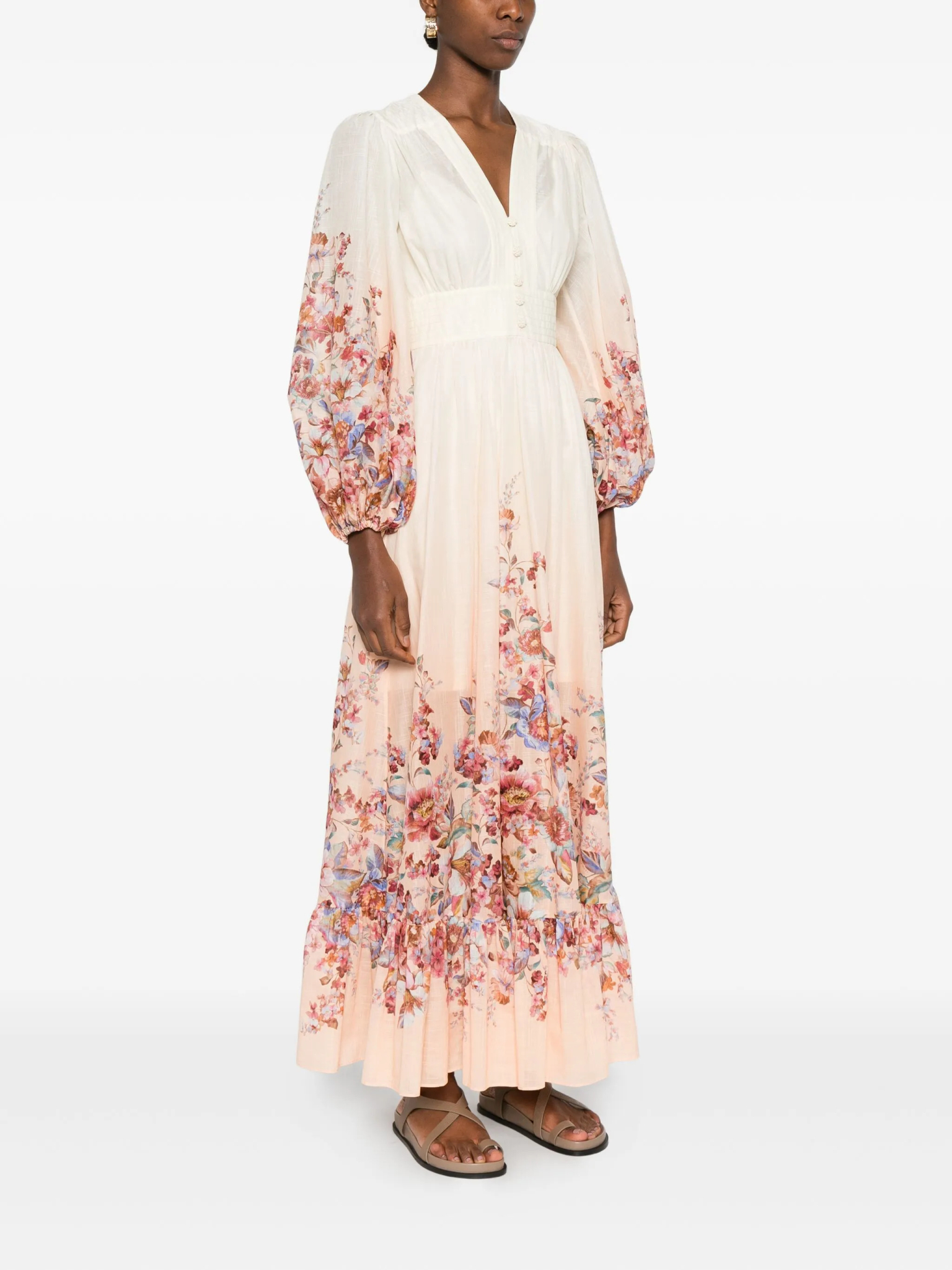 [Zimmermann] Long sleeve dress SS26 6875DRS261IVF