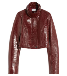 [SPORTMAX] Leather Jacket SS26 2612041081600004