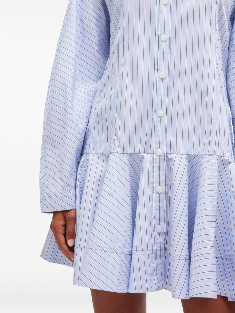[GANNI] Long sleeve dress FW25 W110101M