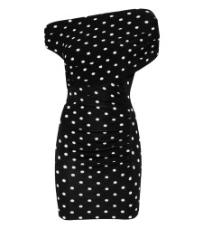 [SELF PORTRAIT] Sleeveless dress SS26 RS26108SABBLACK