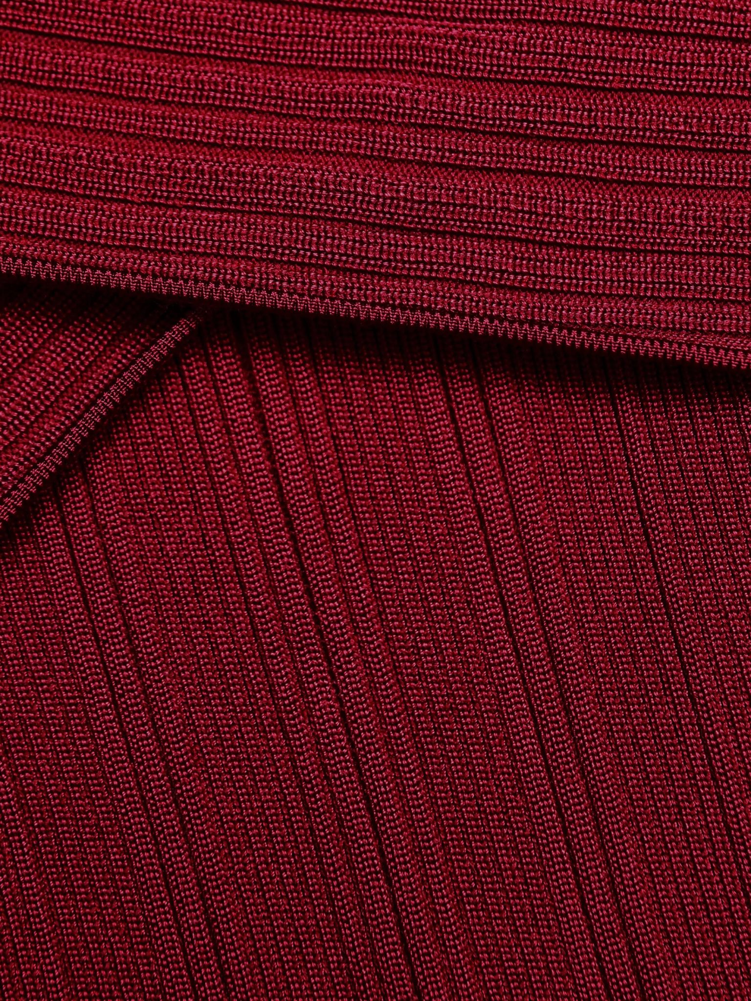 [SELF PORTRAIT] Long sleeve dress SS26 RS26011SABUBURGUNDY