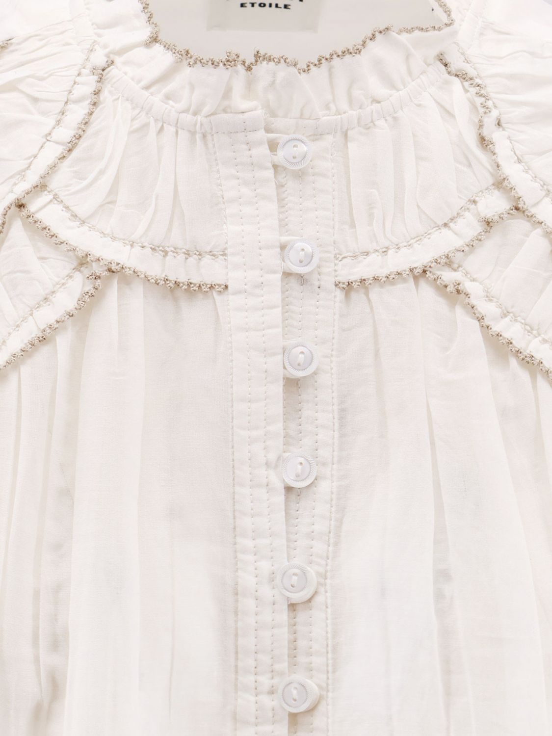 [Isabel Marant Etoile] Shirts Long Sleeve FW26 HT0681FBB3J04E 20WH